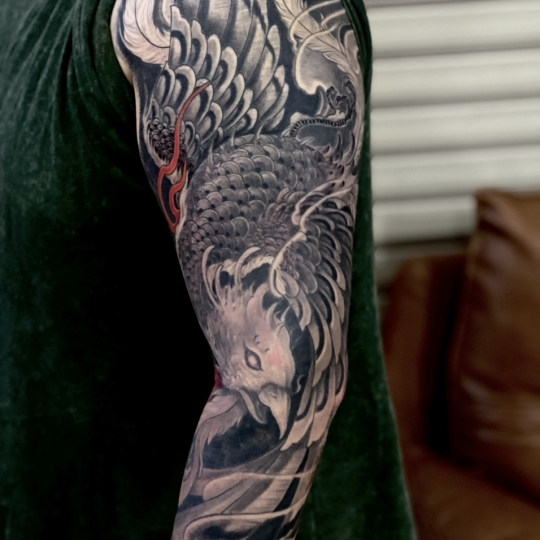 Hình xăm Maori kết hợp Mandala vs Freehand Châu Á 