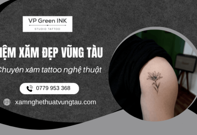 Tiệm xăm đẹp Vũng Tàu chuyên tattoo nghệ thuật cá tính