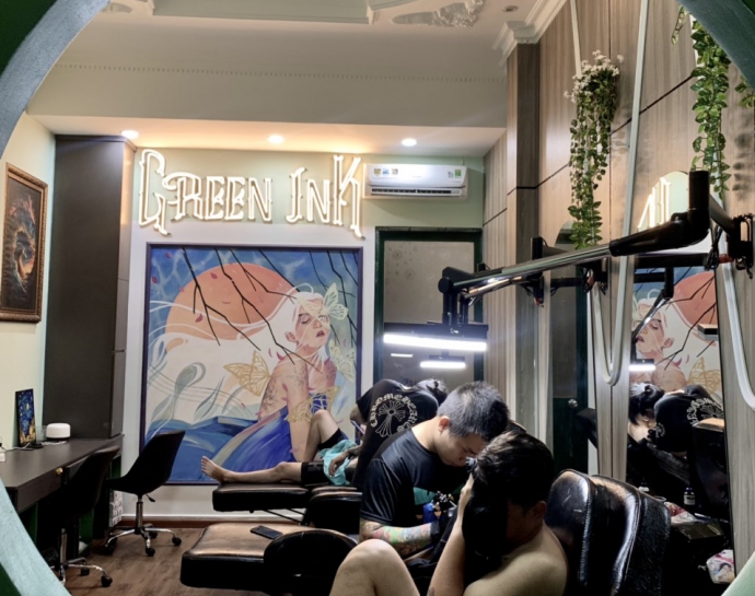 XĂM NGHỆ THUẬT UY TÍN - CHẤT LƯỢNG - GIÁ RẺ TẠI VŨNG TÀU | VP GREEN INK TATTOO